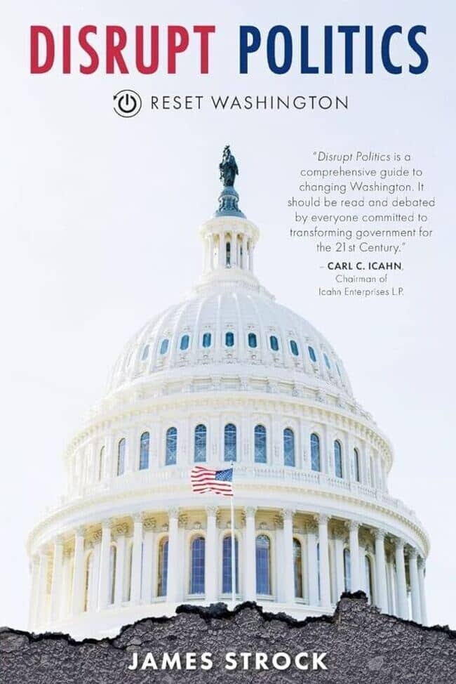 Disrupt Politics: Reset Washington book cover