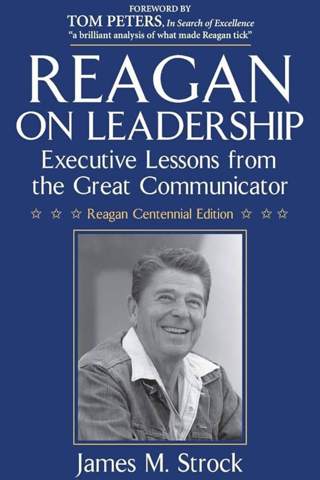 Reagan on Leadership book cover