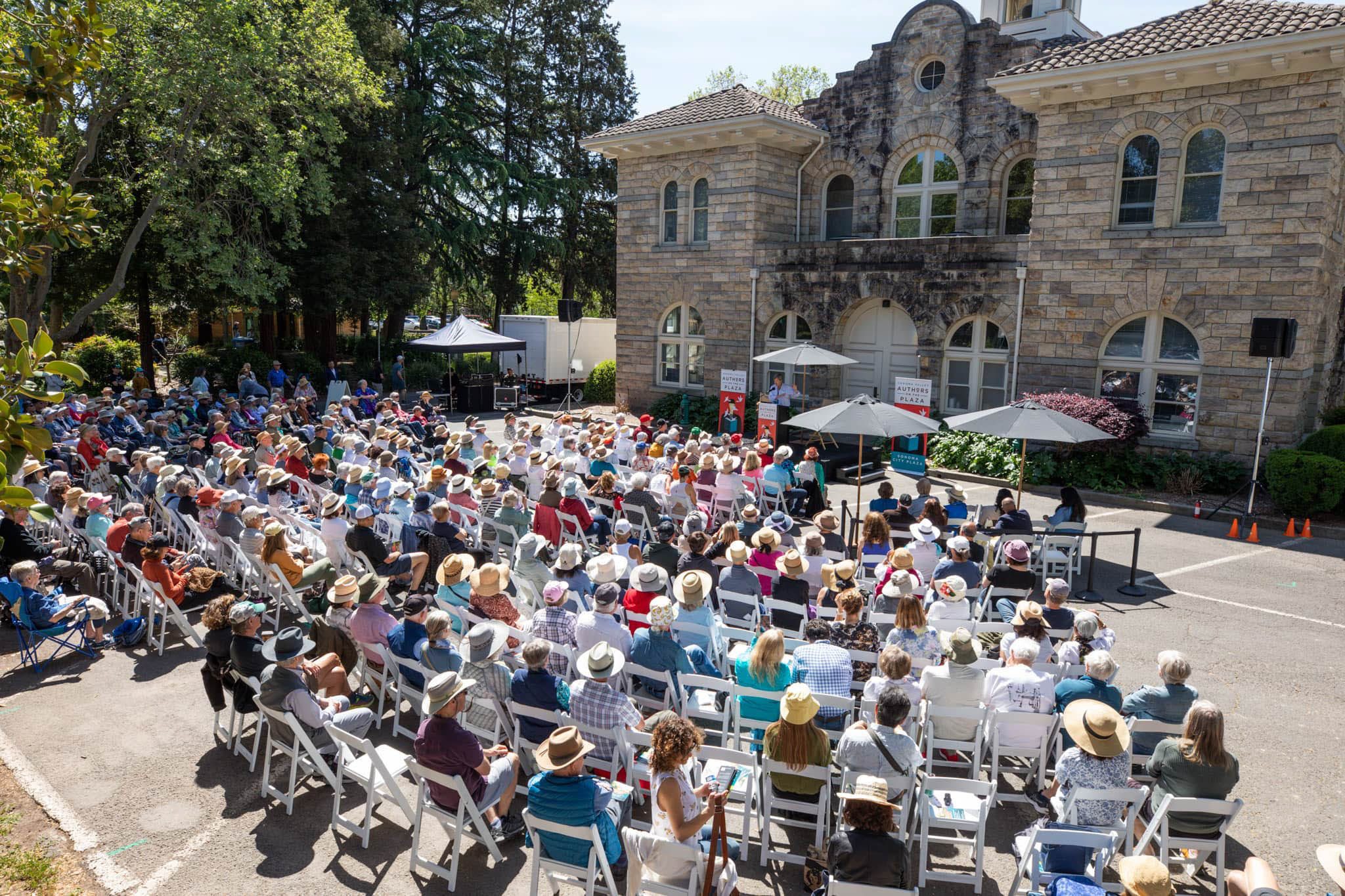 At the Sonoma Valley Authors Festival