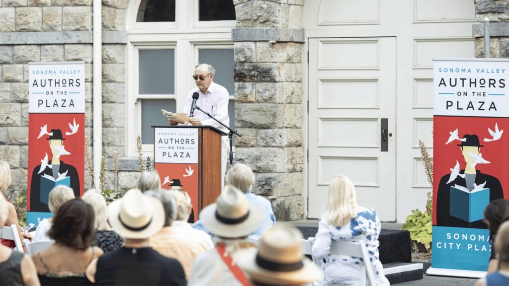 At the Sonoma Valley Authors Festival