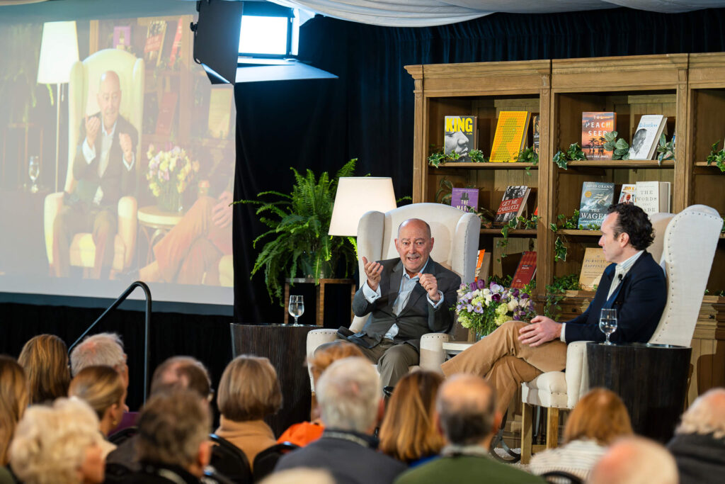 Elliot Ackerman with Admiral Stavridis